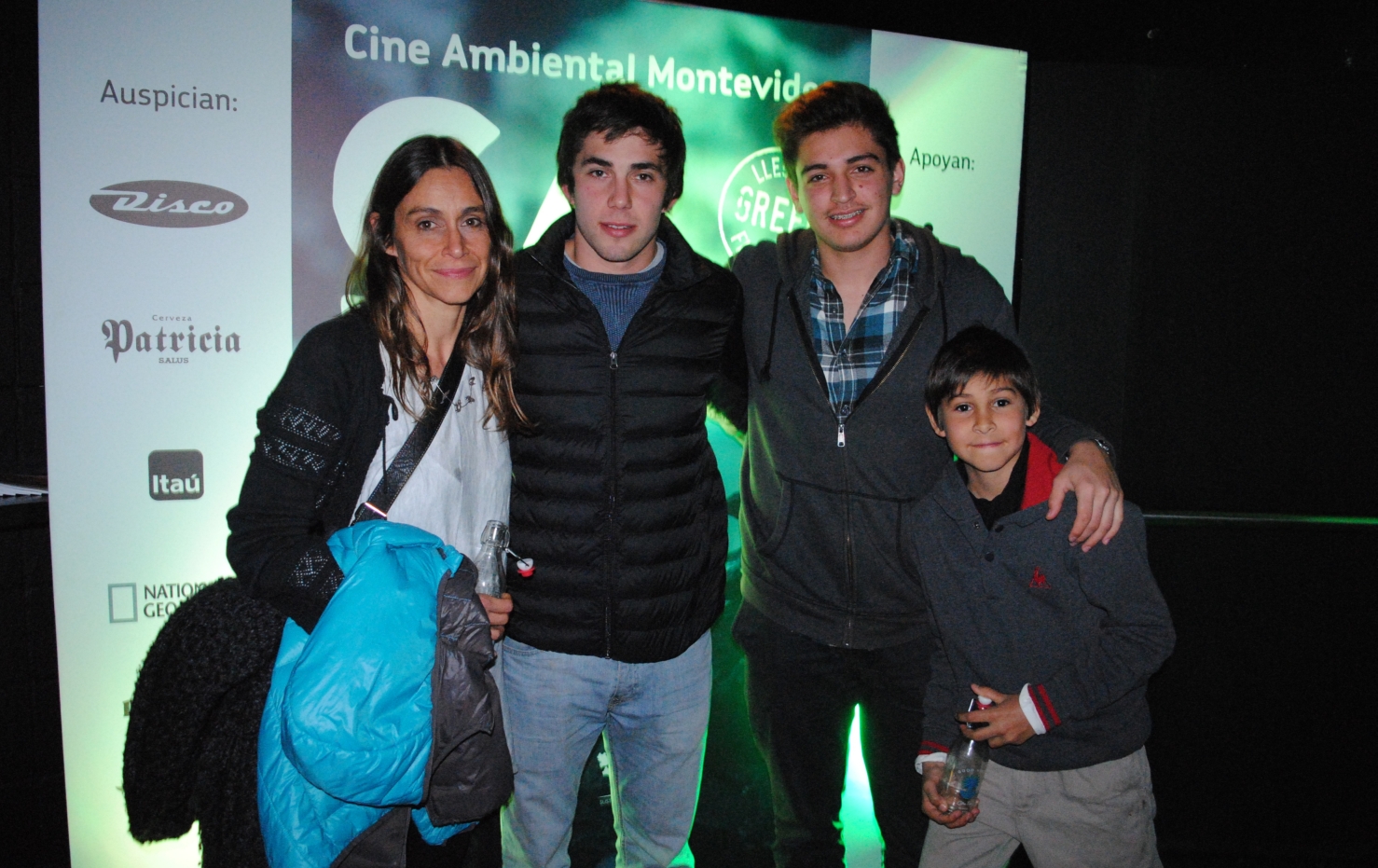 Soledad Bonavita, Tomás Di Lorenzo, Facundo y Felipe Delgado.