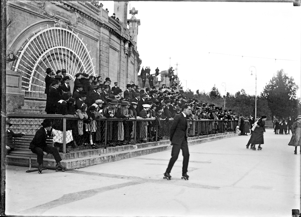 Parque Capurro. Año 1917. Foto: CDF