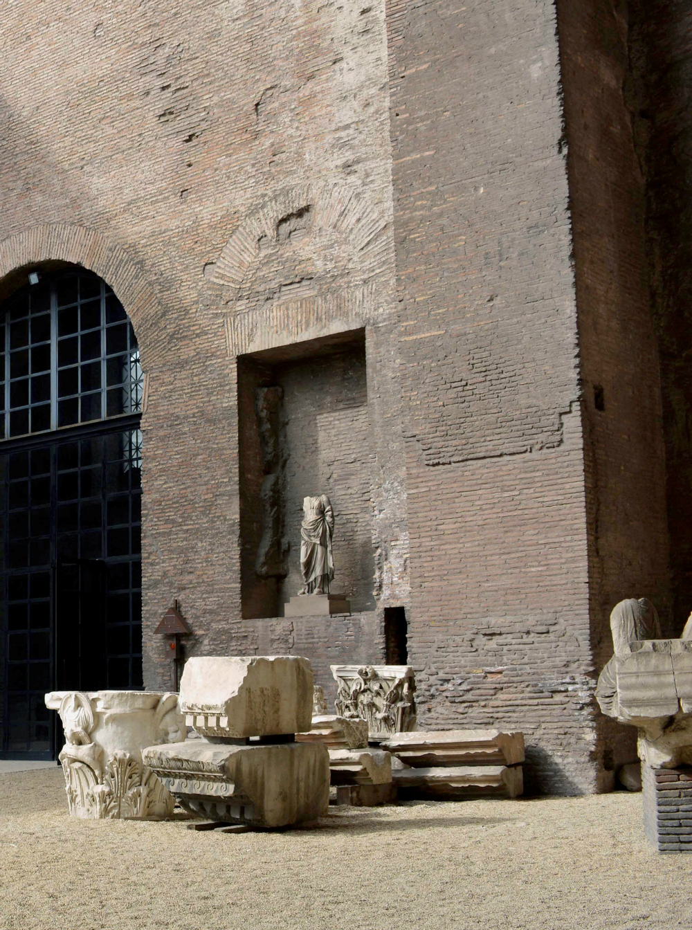 Logro: parte de la construcción que se realizó entre los años 298 y 306 DC. Foto: EFE