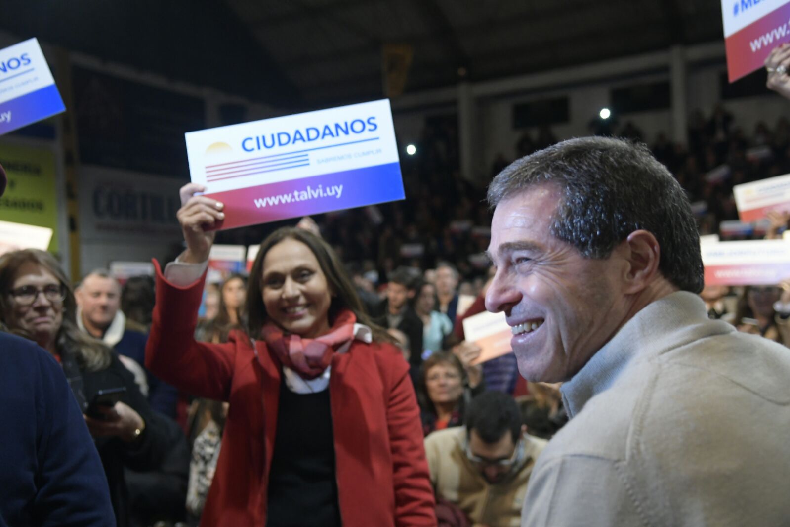 Ernesto Talvi en la presentación de Ciudadanos. Foto: Marcelo Bonjour