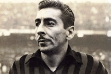 Alcides Ghiggia de rossonero.