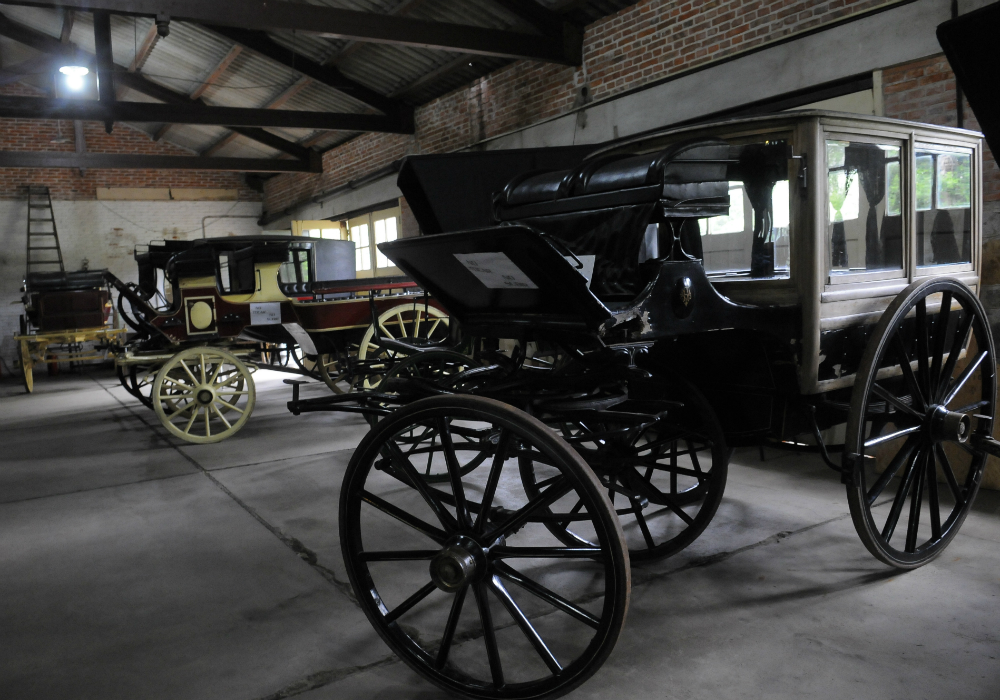 Exposición: el Parque y Museo Fernando García, que tiene 73 años, cuenta con cerca de 40 carruajes de diversas épocas y modelos. Foto: archivo El País