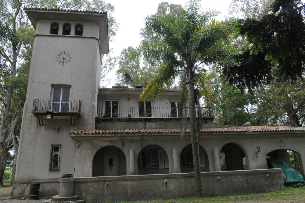 En 1945: la casona y el parque fue donada por Fernando García. Foto: archivo El País