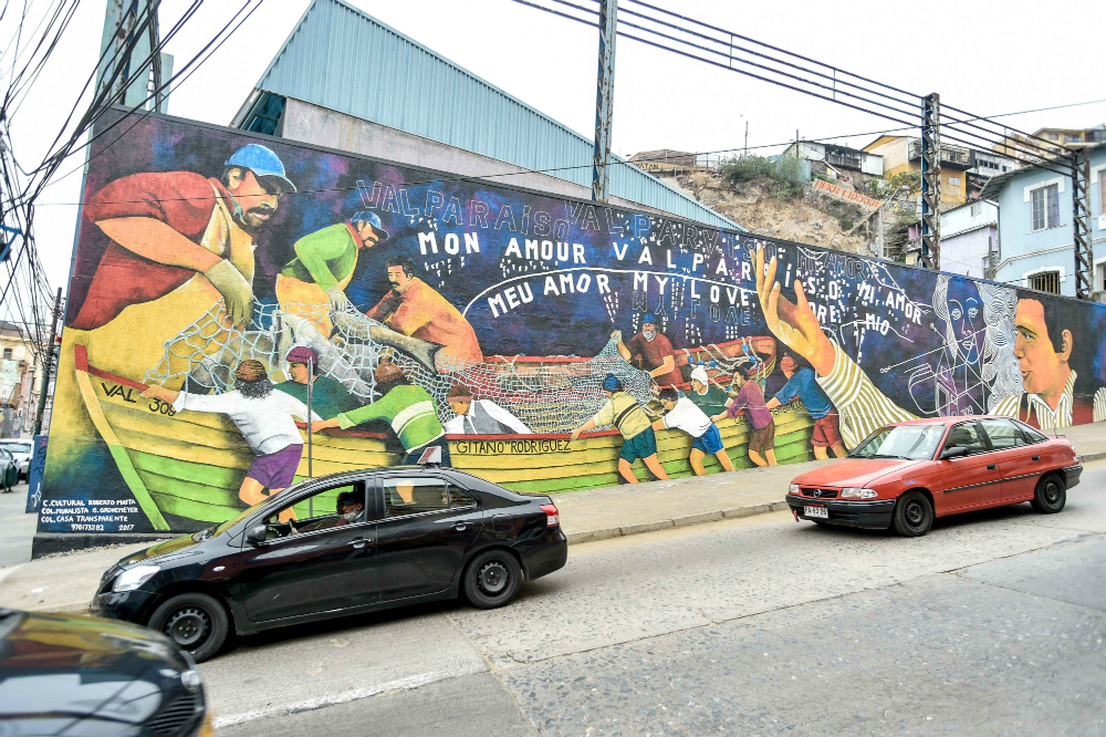 mural Valparíso