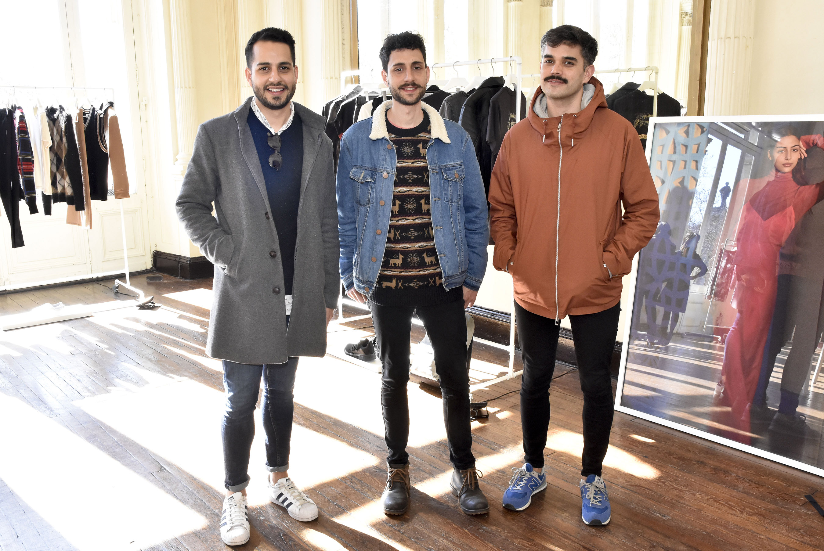 Javier y Joaquín Pastorino, Mauricio Pizard.