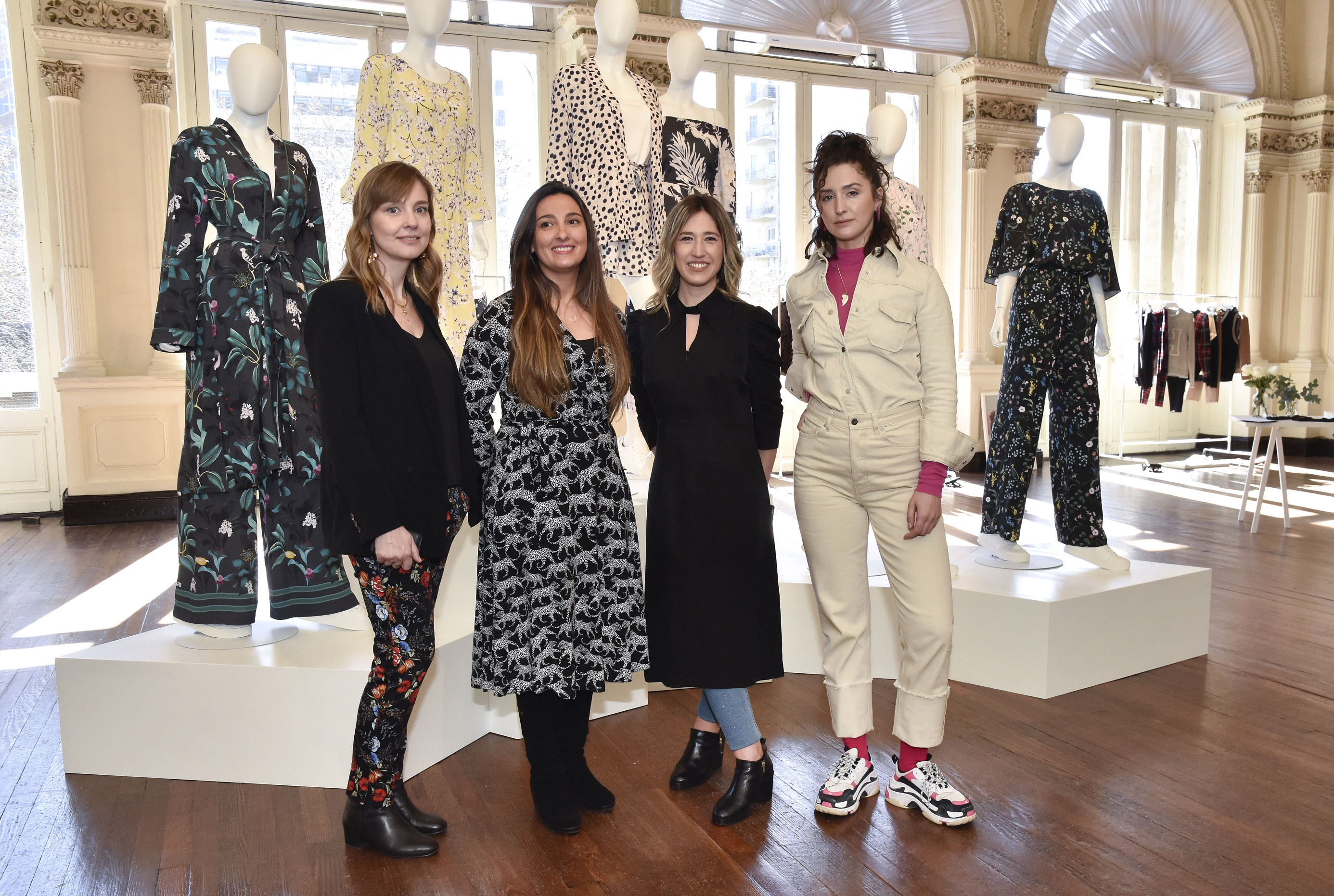 Marcela Siri, Patricia Fernández, Ivalu Muscarelli, Camila Palacios.