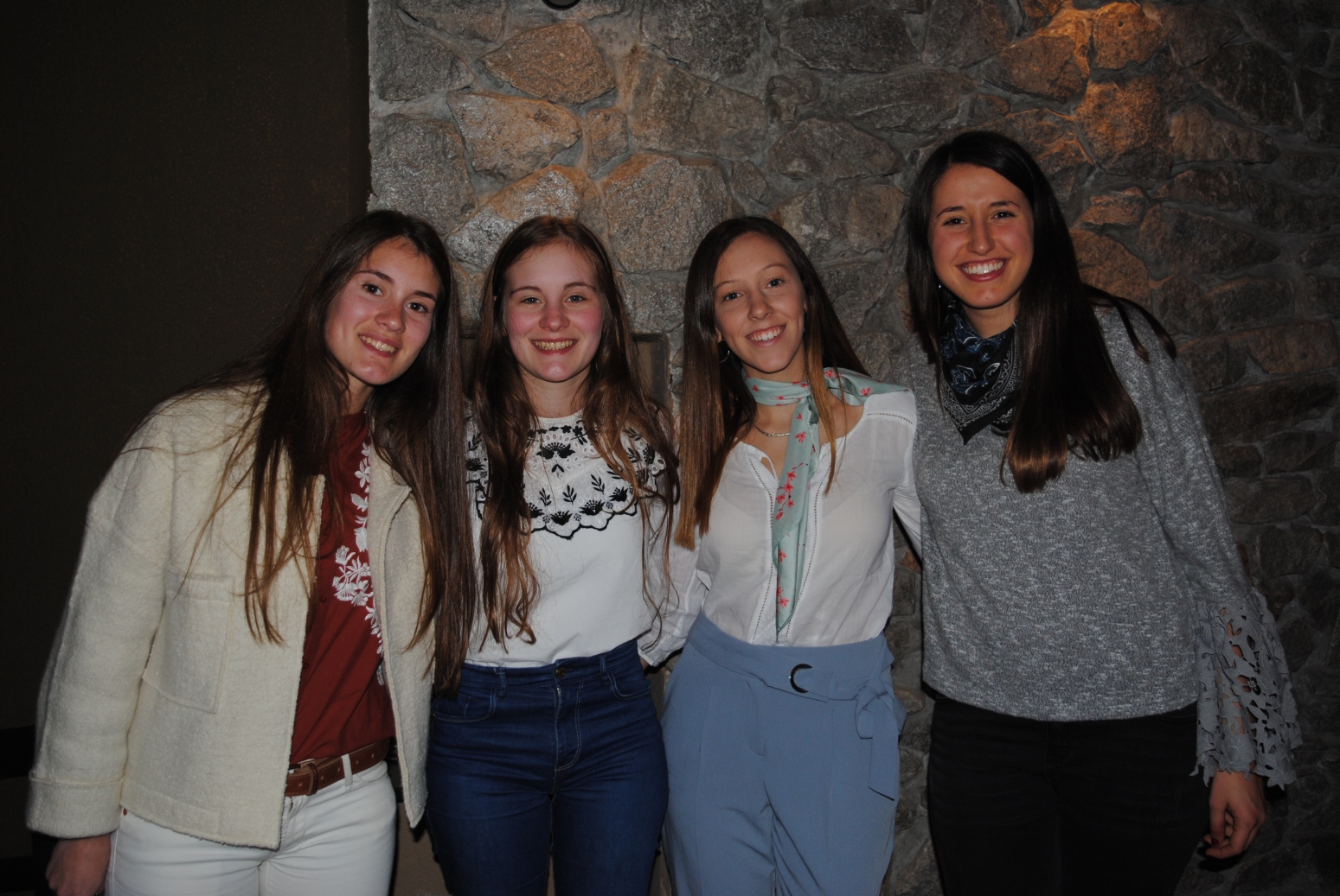 Agustina y Lorena Guardia, Pía Brogioli, Martina Giordano.