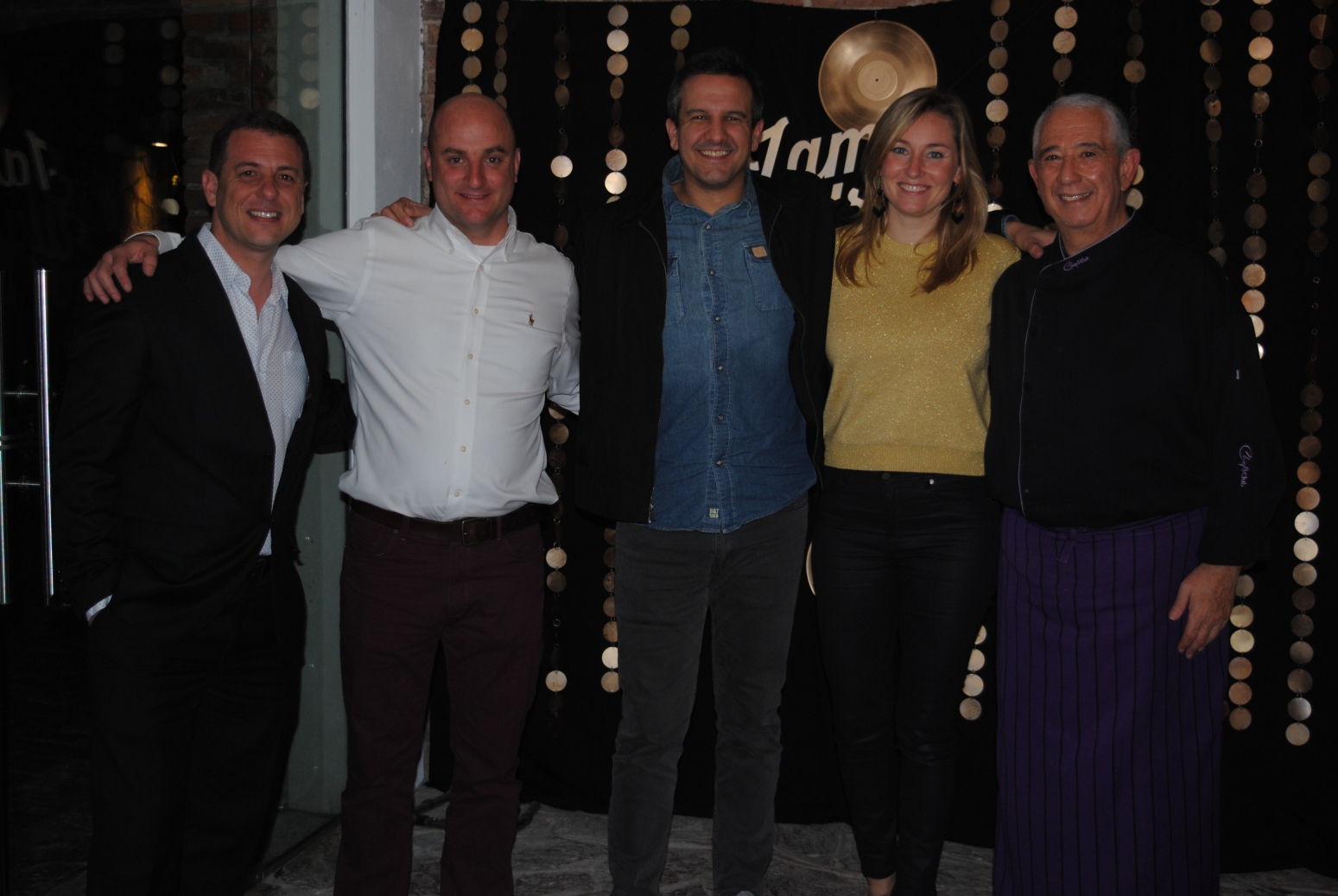 Alejandro Dellature, Tomás Bameule, Pablo Soldo, Cecilia Brignoni, Sergio Puglia.