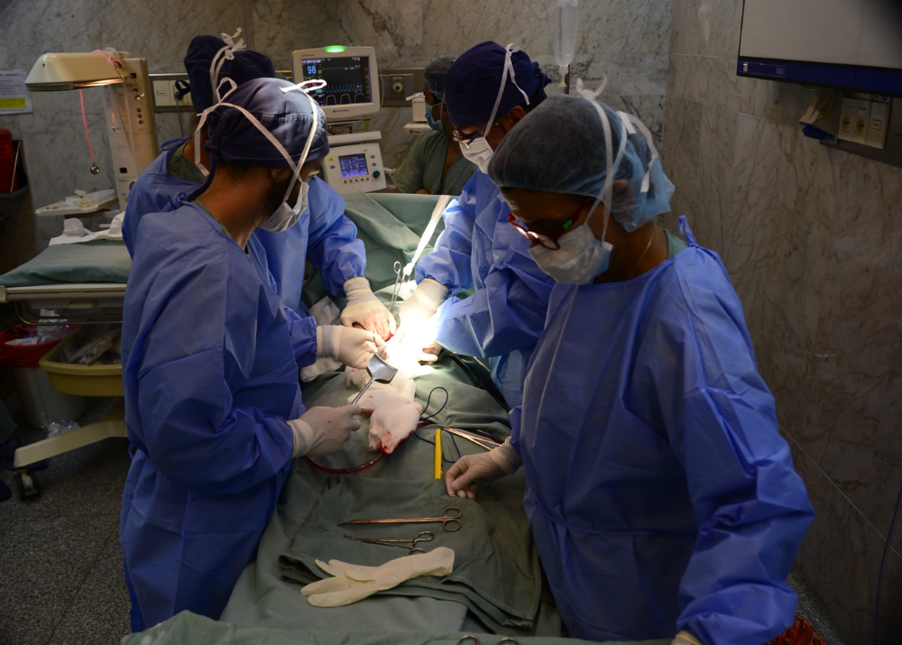 Cirugía: médicos de todo el país reclamaron dos días por falta de avances en los Consejos de Salarios. Foto: Gerardo Pérez