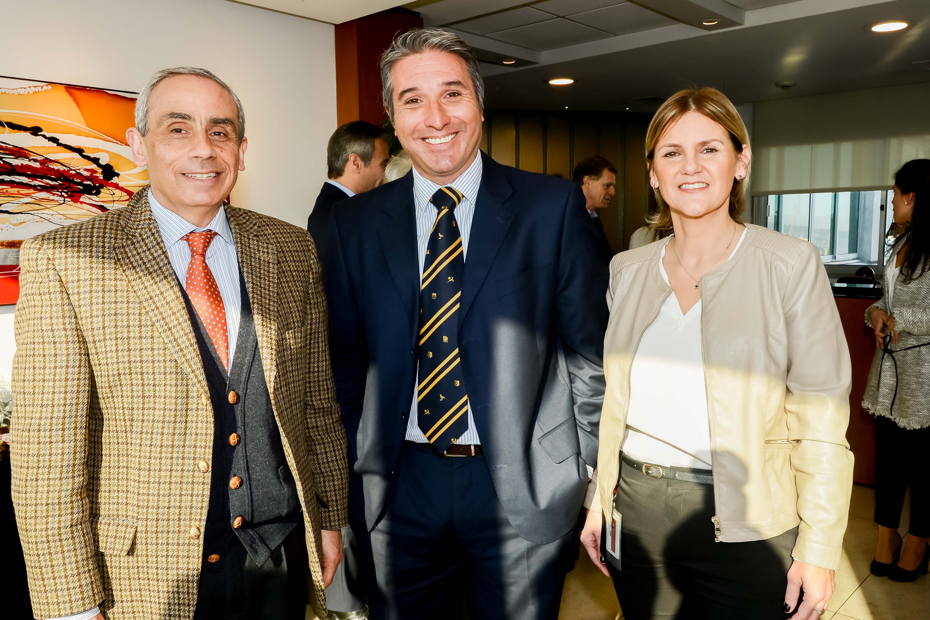 Claudio Ruibal, Gustavo Trelles, María de la Paz Goldaracena