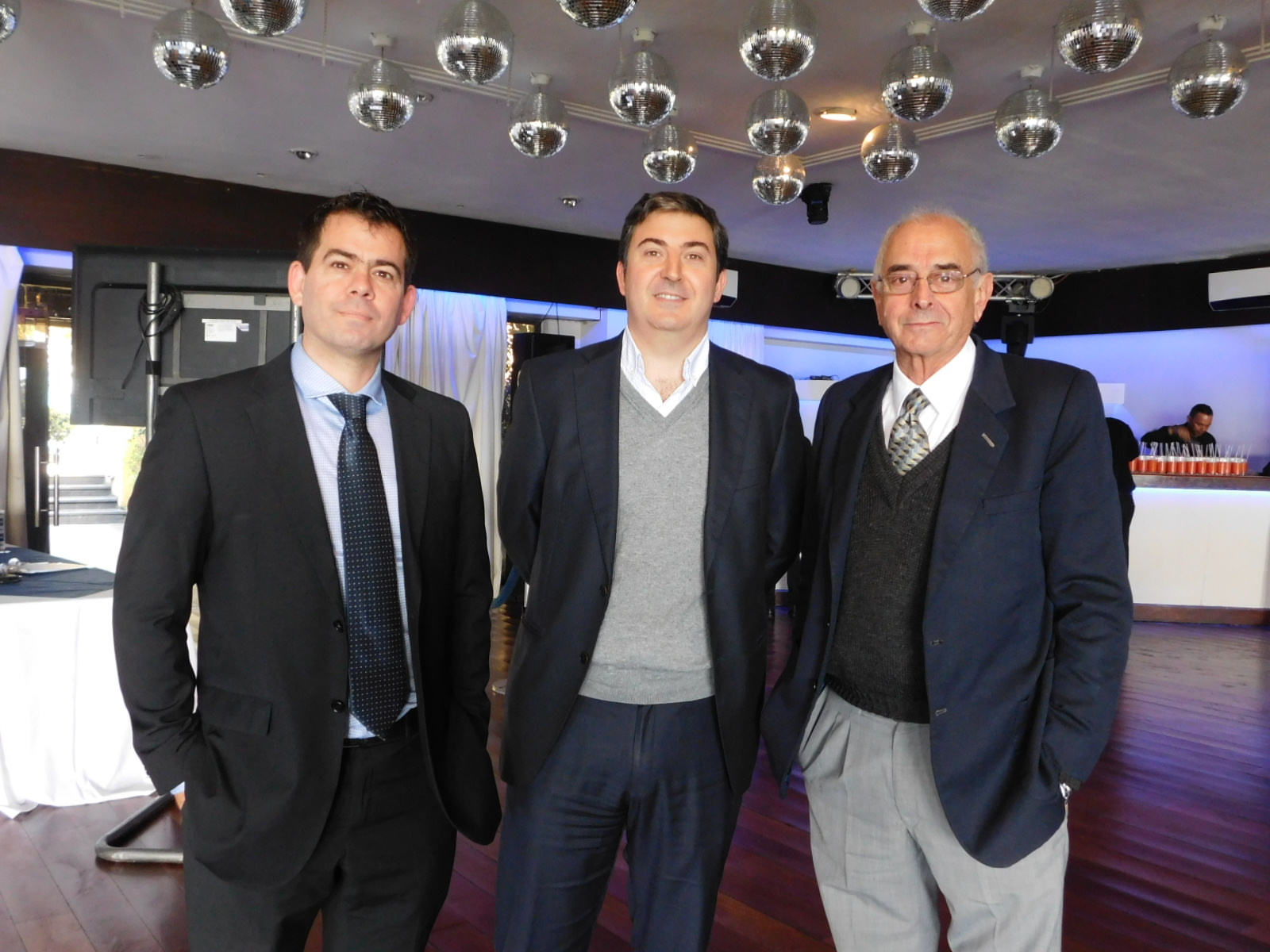 Leonardo García, Carlos Fleurquin, Héctor Tastás.