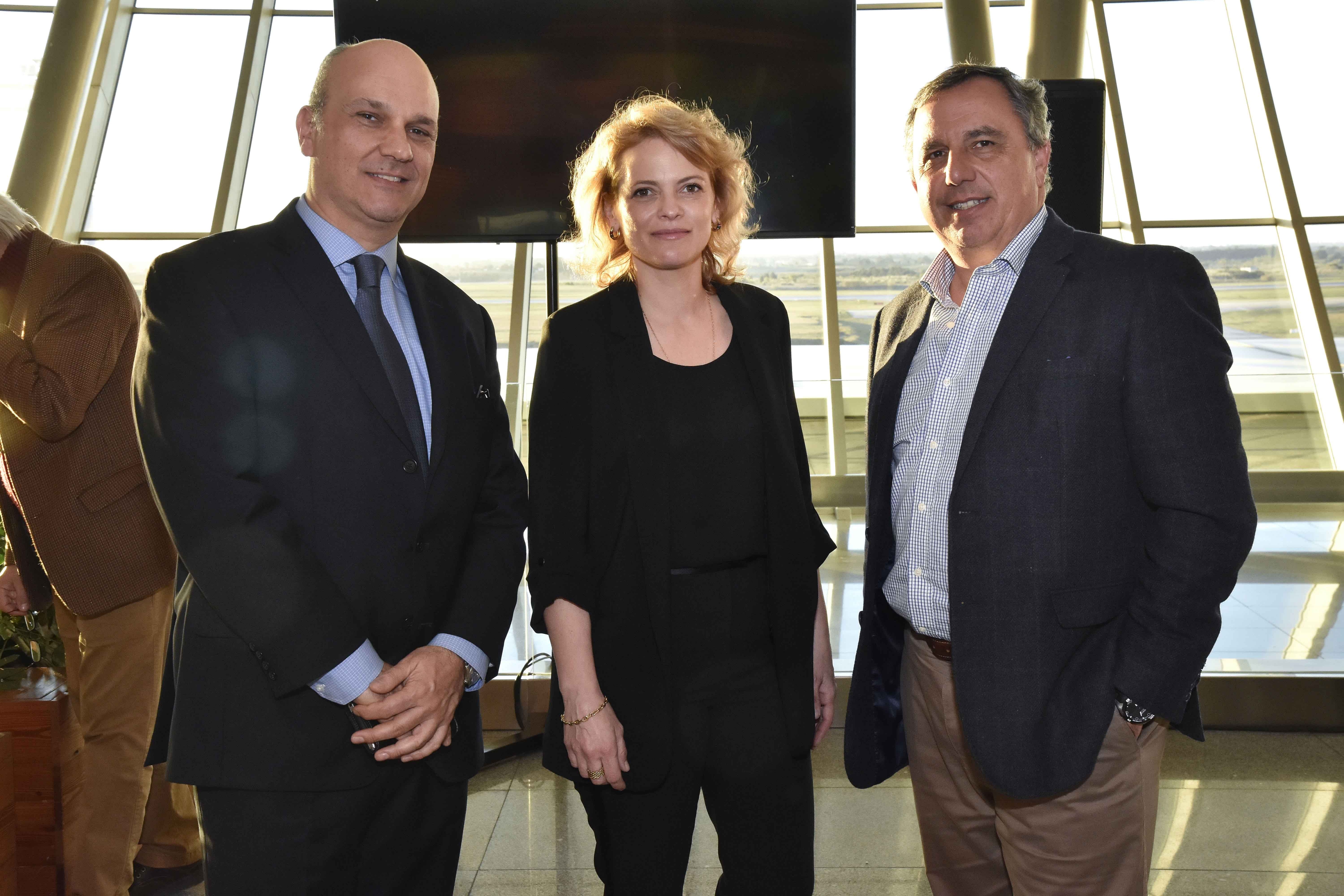 Leonardo Couto, Magdalena Inchausti, Eduardo Acosta.