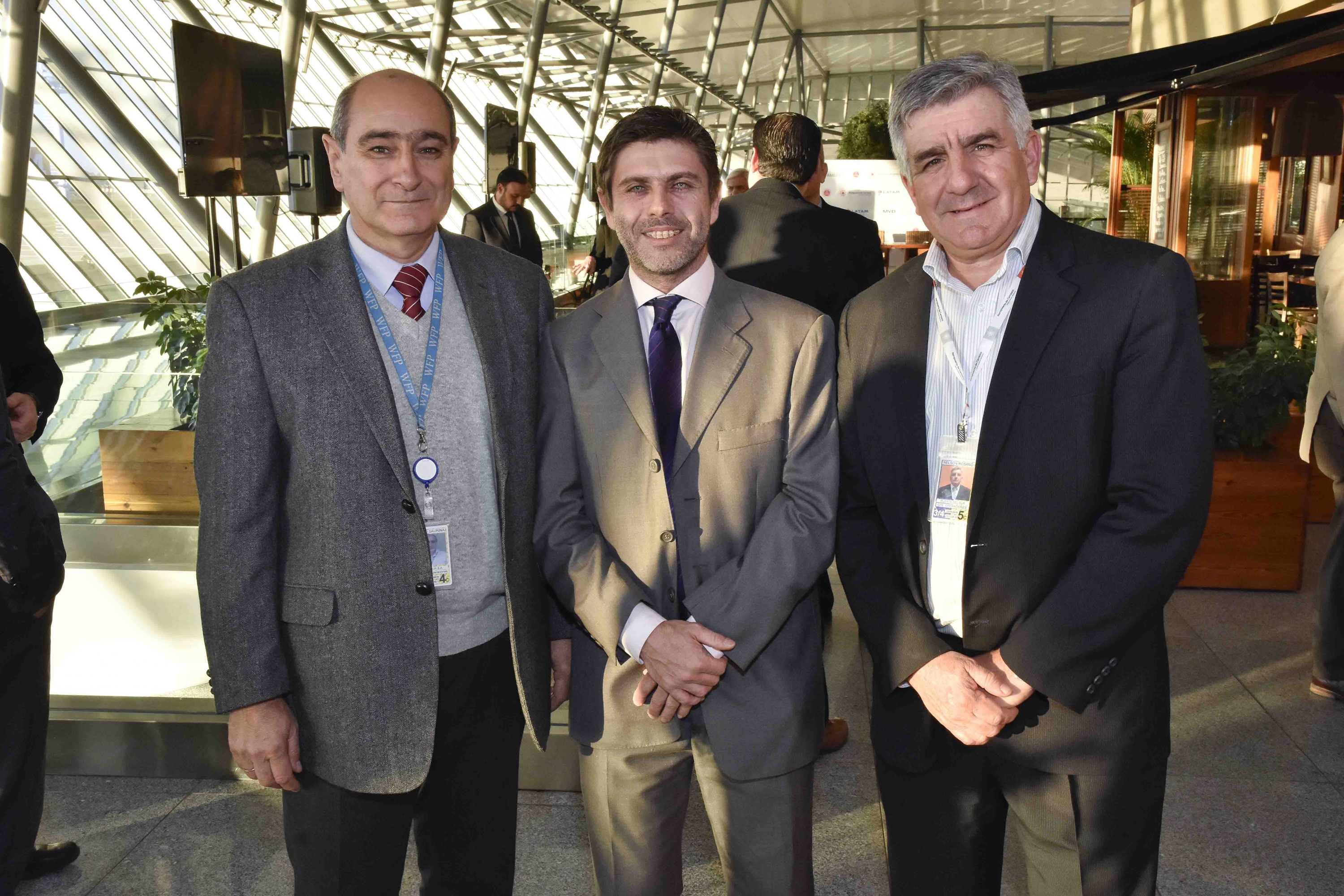 Richard Saurina, Gabriel Quartino, Nelson Rosano.