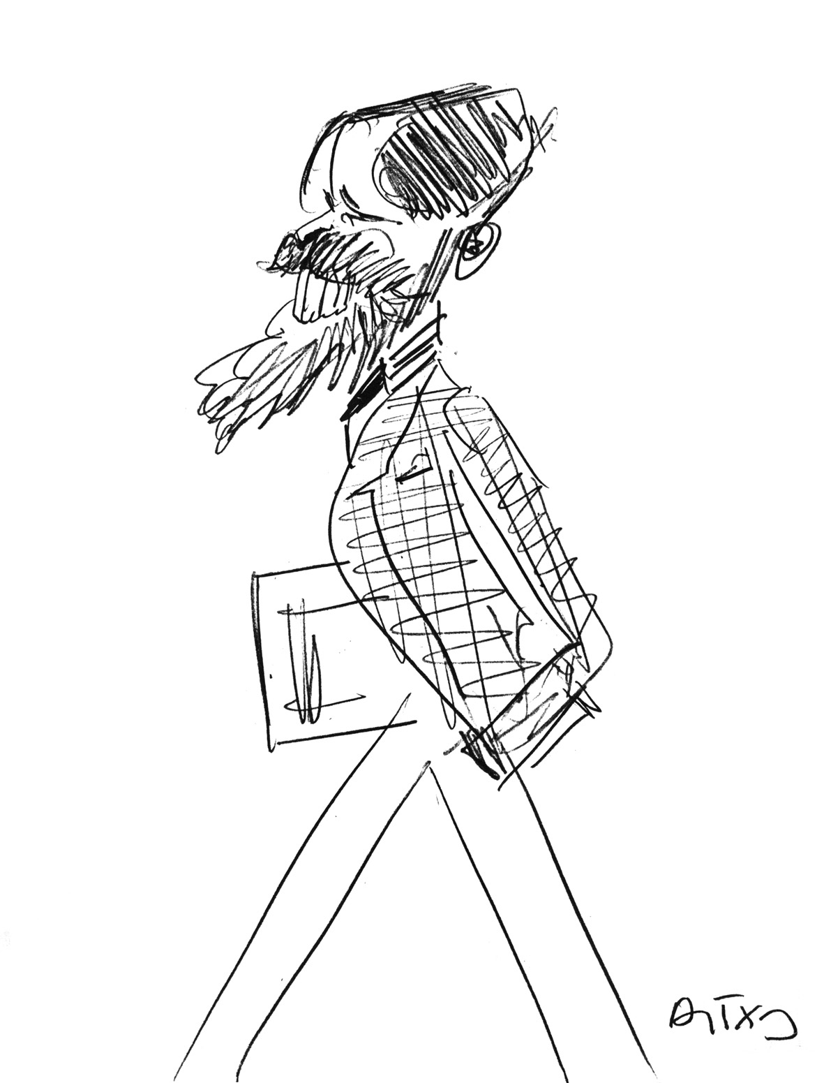 Jorge Abbondanza según Arotxa