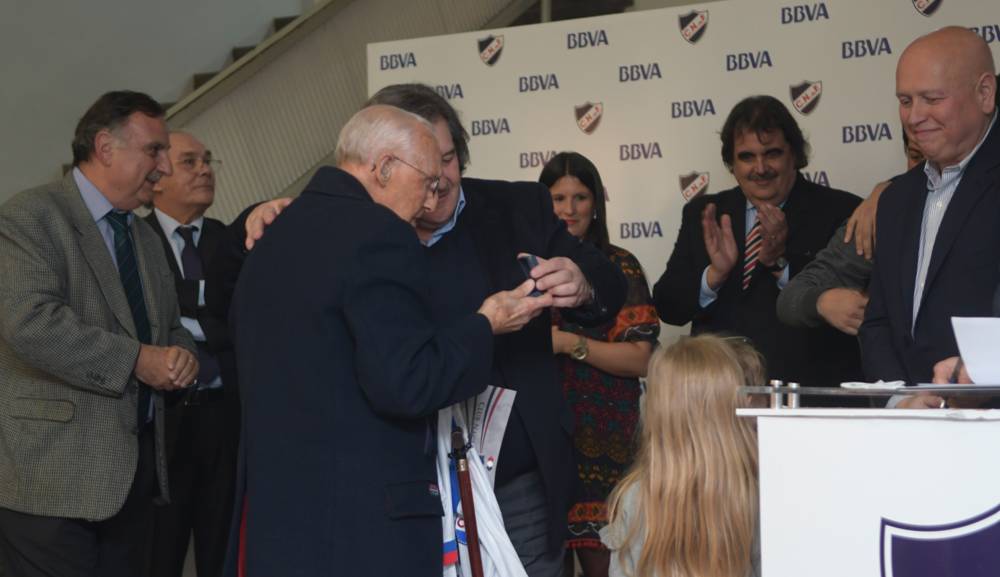 El homenaje de Nacional en la "Noche de los Socios". Fotos: Marcelo Bonjour.