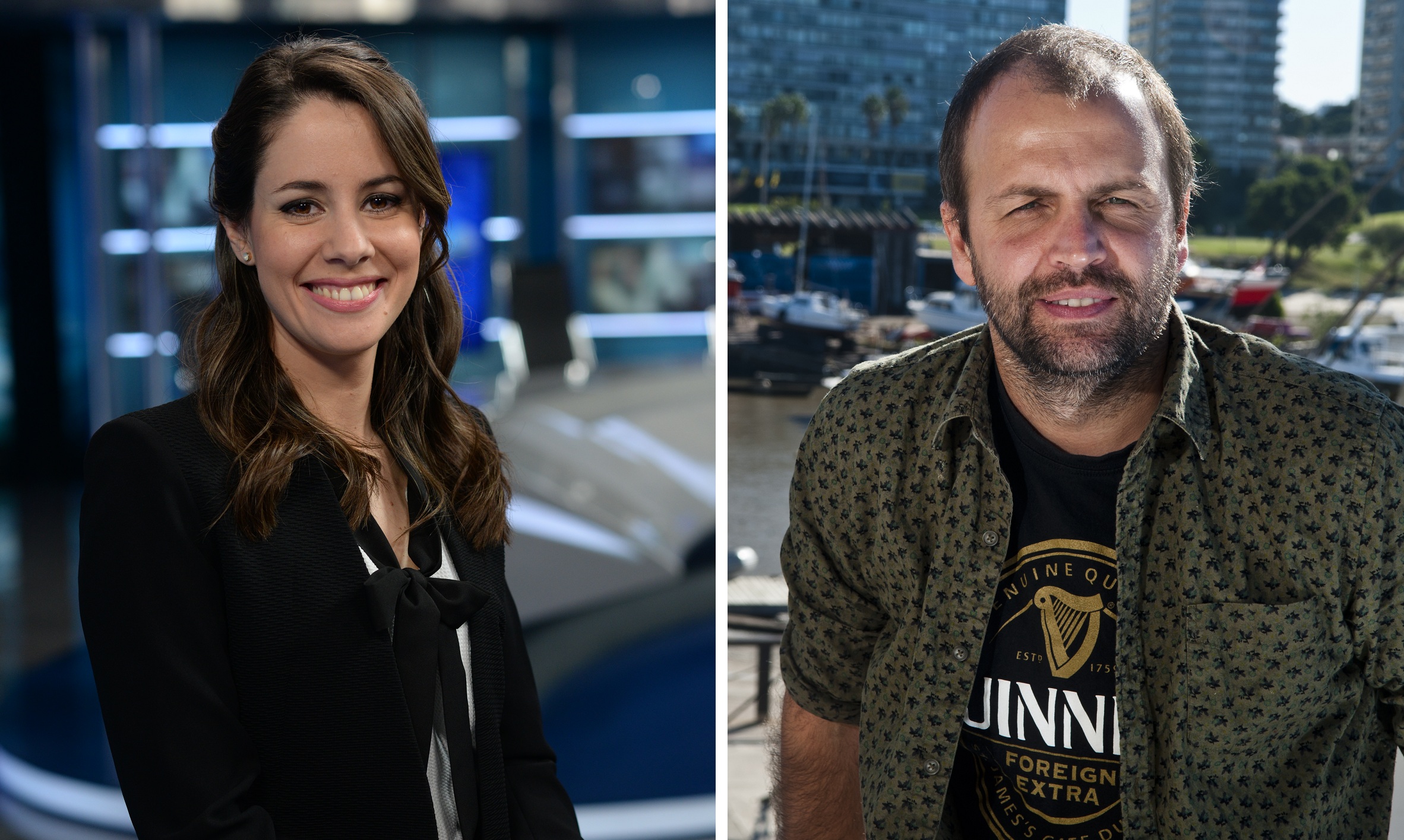 Malena Castaldi y Mariano López