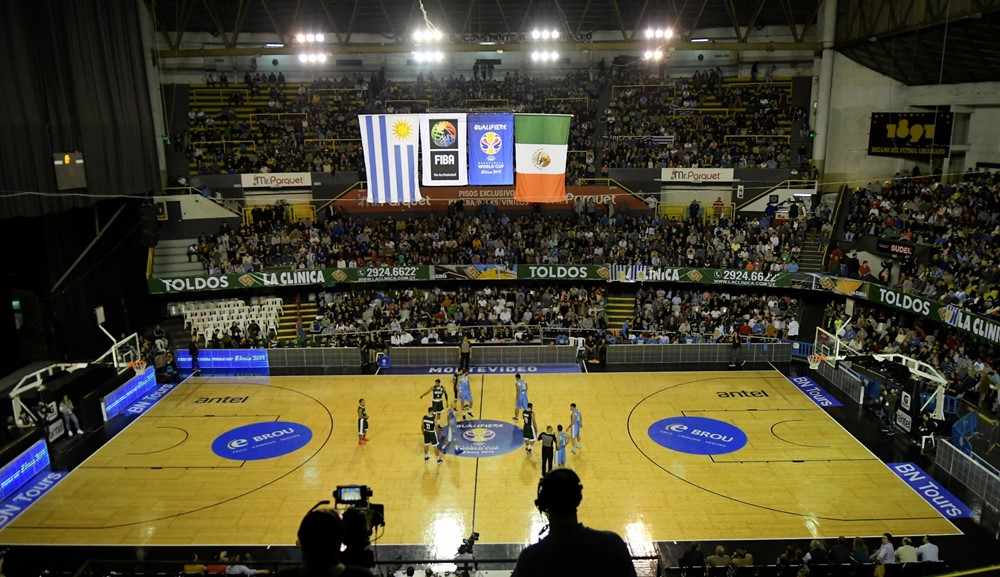 El Palacio Peñarol en el partido de Uruguay vs. México. Foto: Gerardo Pérez