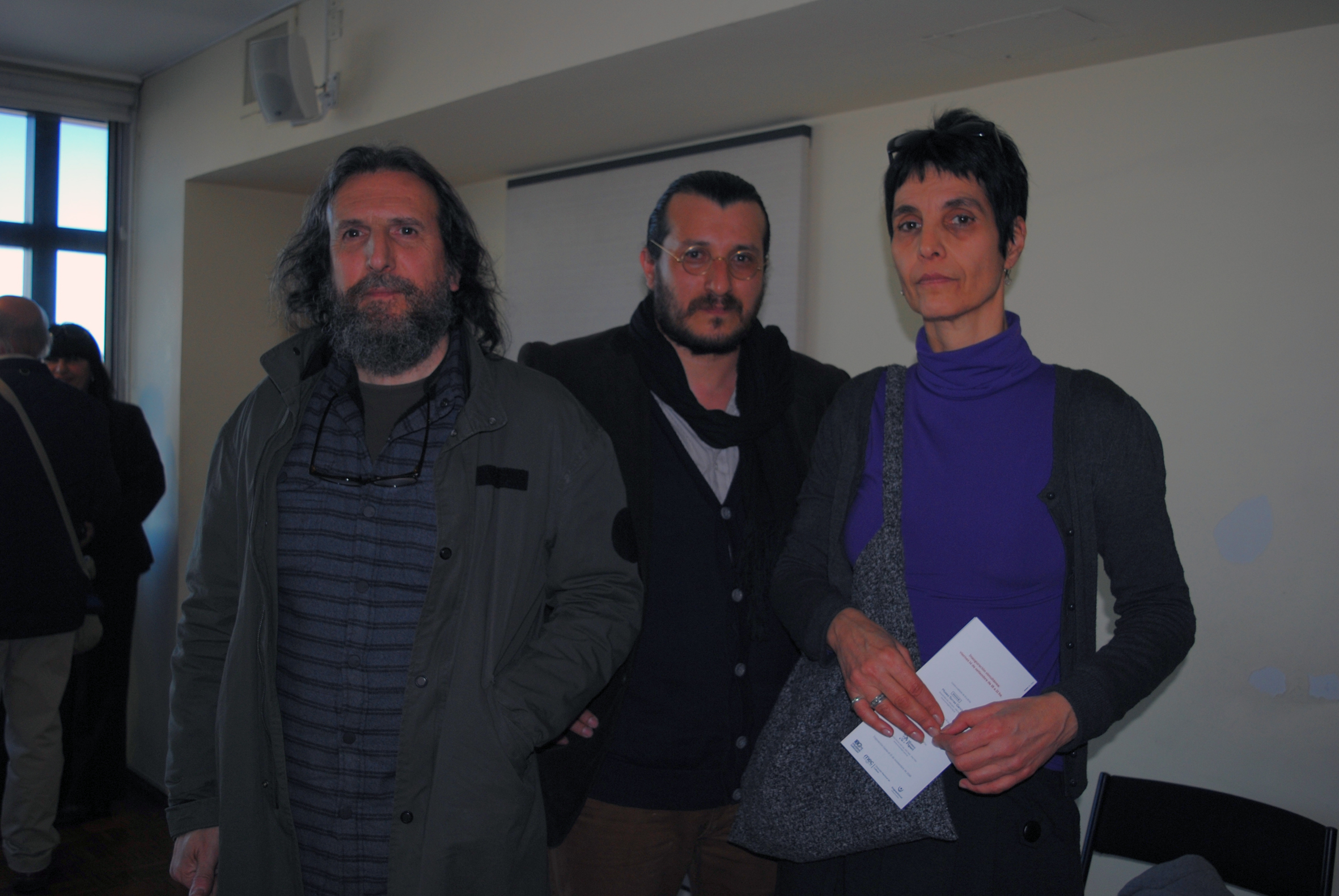 Gustavo Serra, Federico Méndez, Laura Alemán.