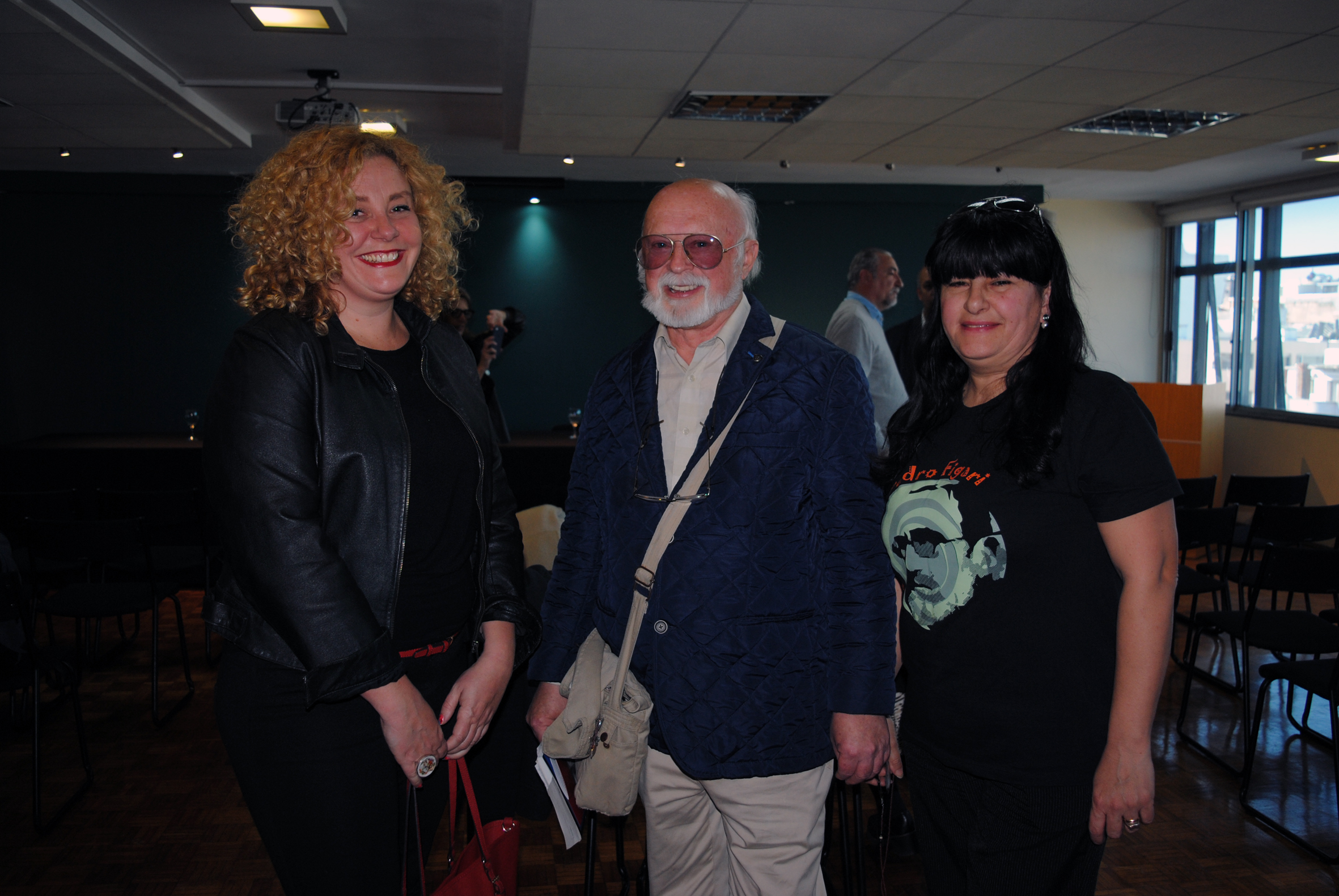 María Eugenia Pérez, José Gómez Rifas, Marlivia Pizzani.