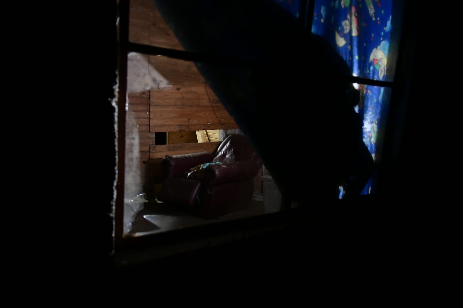 El predio abandonado por la familia del sospechoso. Foto: Fernando Ponzetto.