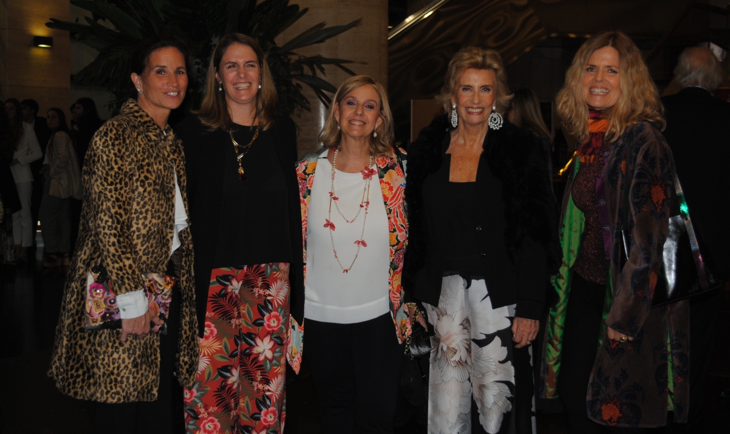 Paola Malaquín, Carola e Irma Scheck, Julia Rodríguez Larreta, Julia Elena Ferrés.