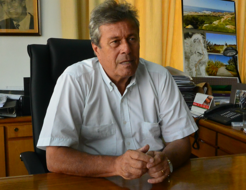 Enrique Antía, intendente de Maldonado. Foto: Ricardo Figueredo