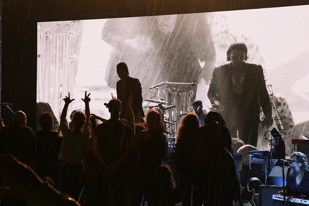 Nick Cave en el Teatro de Verano. Foto: Nicolás Pereyra
