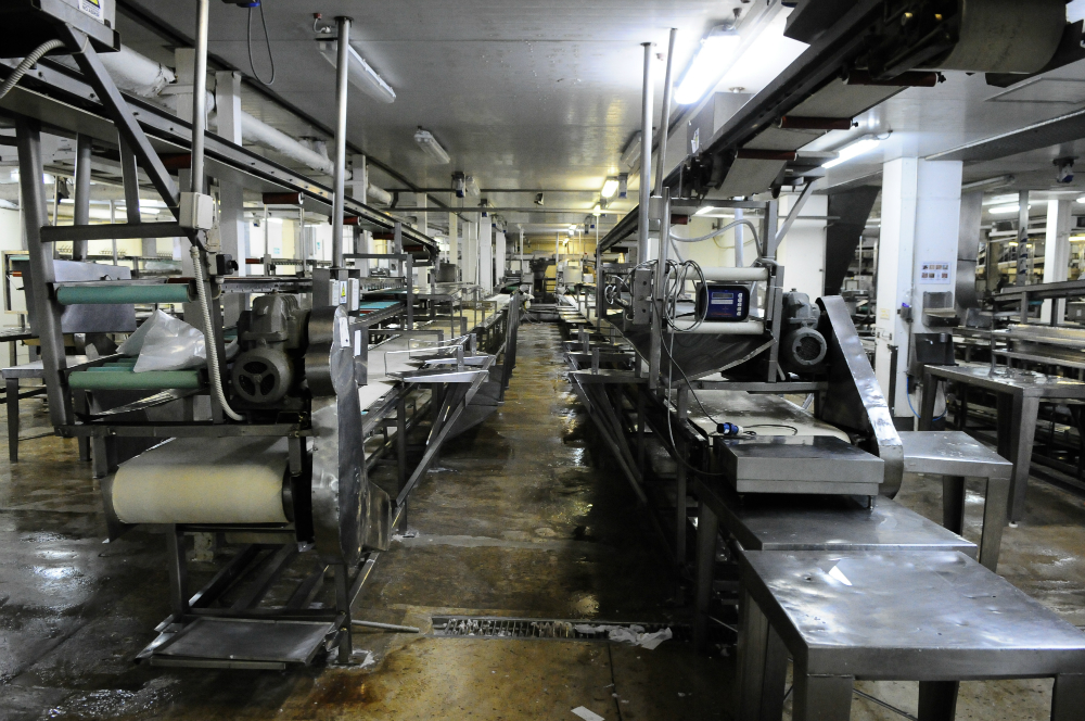 Futuro: la planta de la ex Fripur abarca una manzana en la zona de Aguada y según el vendedor, es ideal para un proyecto urbanístico. Foto: Marcelo Bonjour