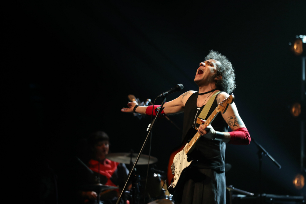 Paulinho Moska en Montevideo. Foto: EFE/Ana Paula Chain