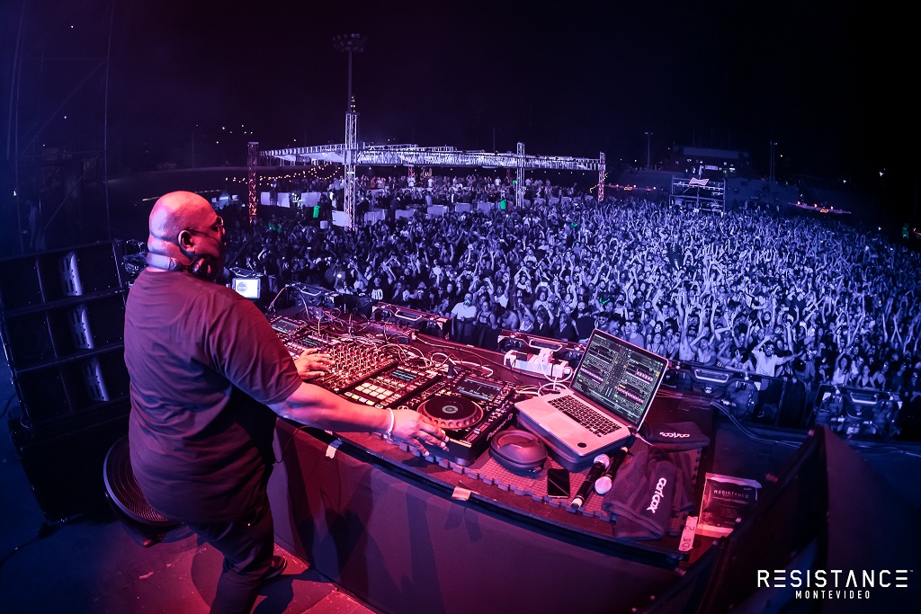 Carl Cox en Uruguay.