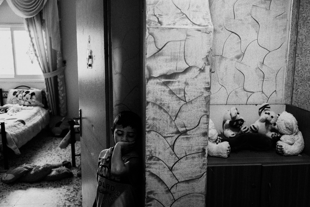 Uno de los pacientes de MSF es Noura, quien tiene un hijo que recientemente fue arrestado y encarcelado por las fuerzas israelíe Foto: Moises Saman/Magnum Photos