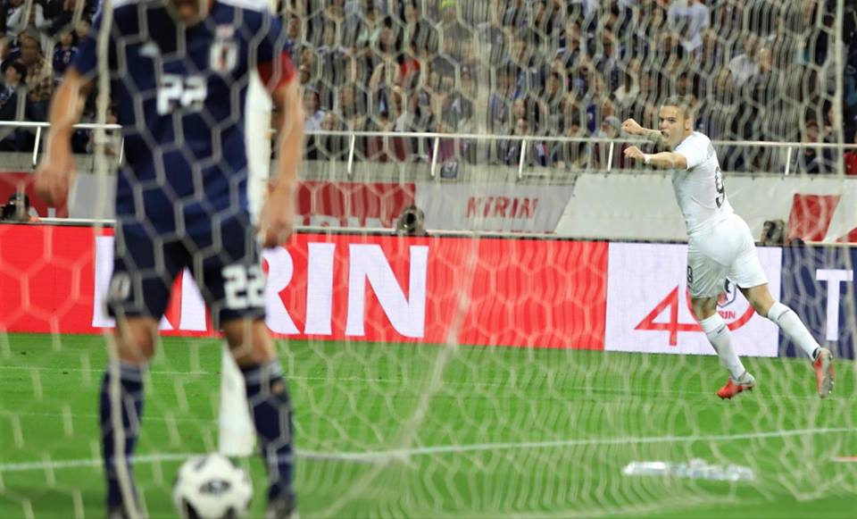 Jonathan Rodríguez. Foto: @Uruguay.