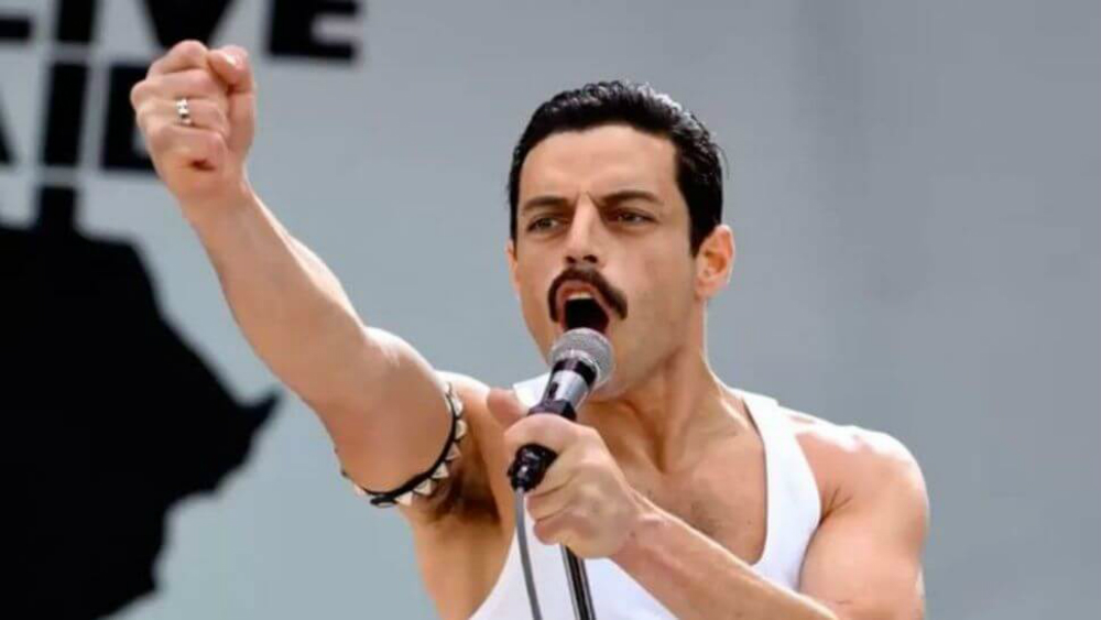 Rami Malek en "Bohemian Rhapsody". Foto: Captura de YouTube