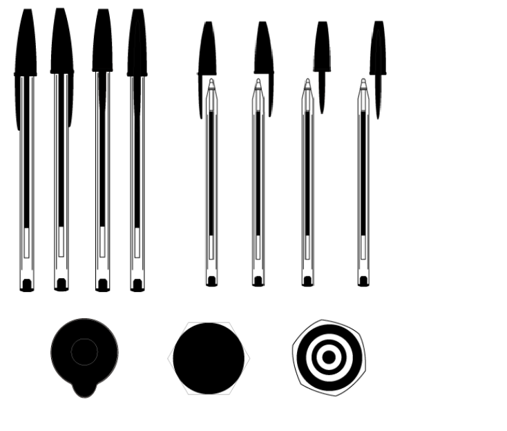 Antes y después. A la izquierda se muestra cómo se intentó registrar la primera vez y a la derecha cómo lo hizo el estudio Cervieri Monsuárez.