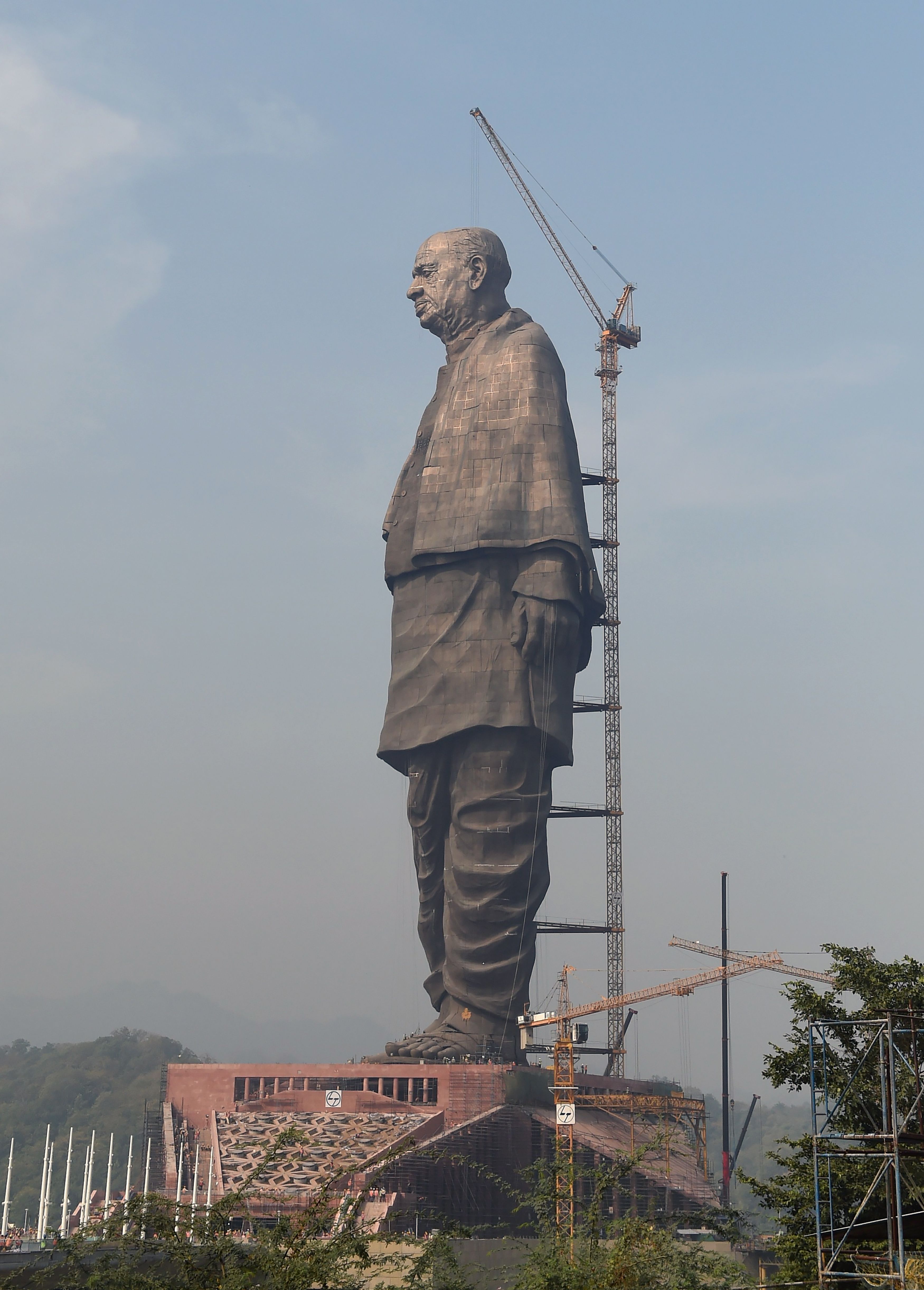 Estatua más alta del mundo. Foto: AFP