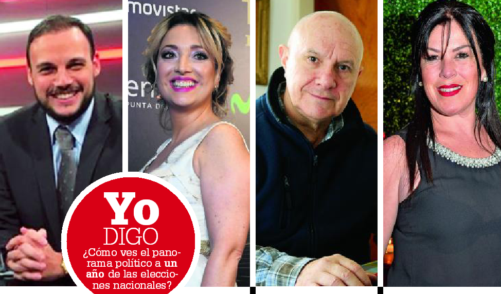 Nicolás Núñez, Georgina Mayo, Diego Vázquez Melo y Lourdes Rapalín.