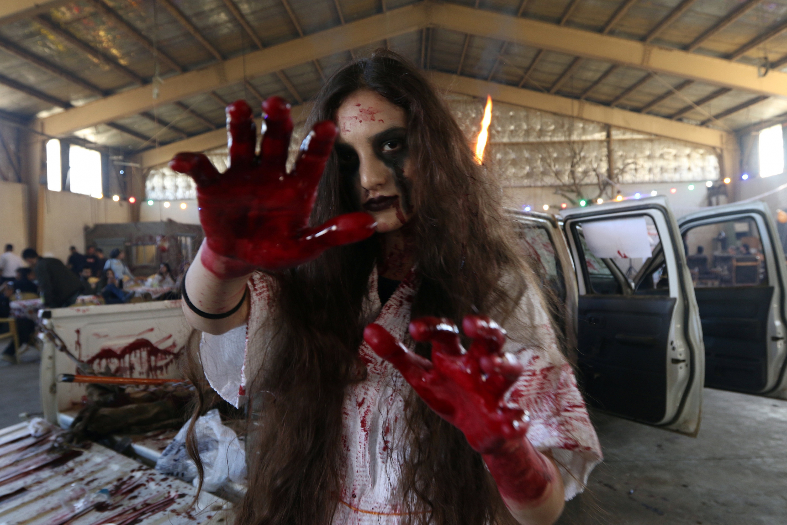 Halloween en Iraq. Foto:Reuters