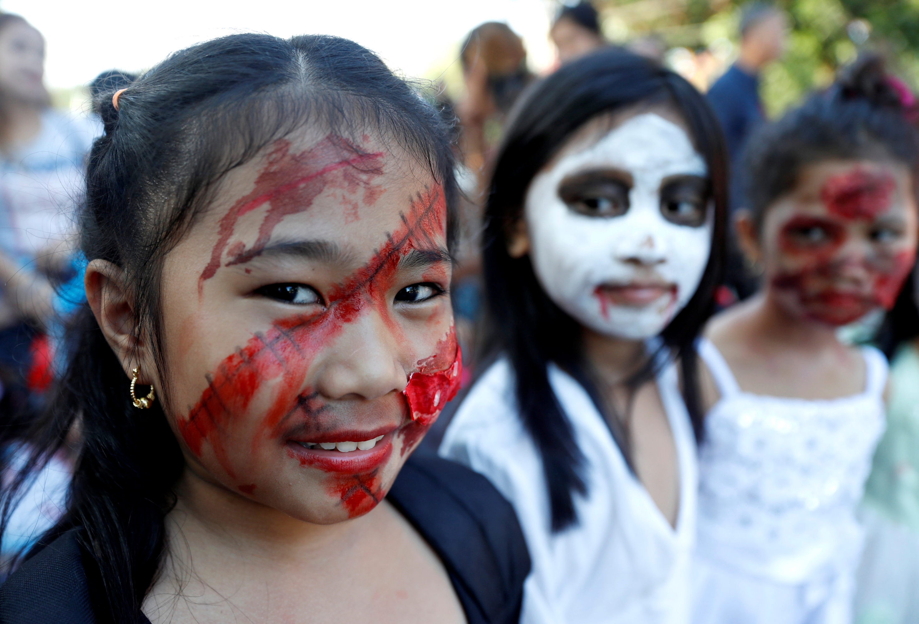 Halloween en Filipinas. Foto: Reuters