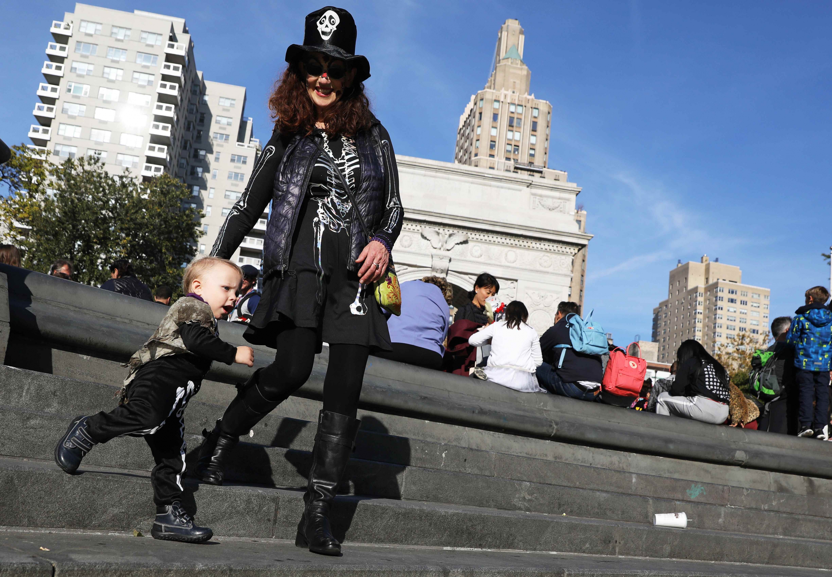 Halloween en Estados Unidos. Foto: Reuters