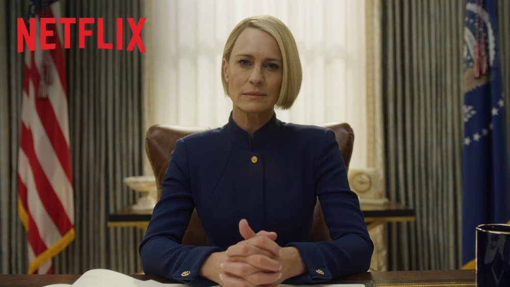 Robin Wright será la protagonista de House of Cards