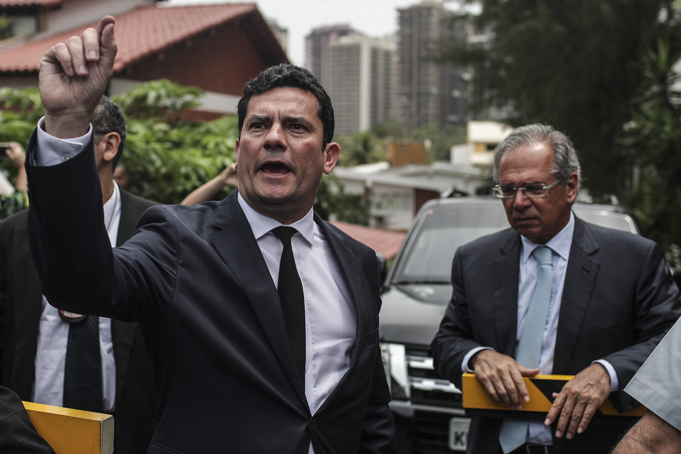 Moro y Guedes serán los "superministros" de Bolsonaro. Foto: EFE