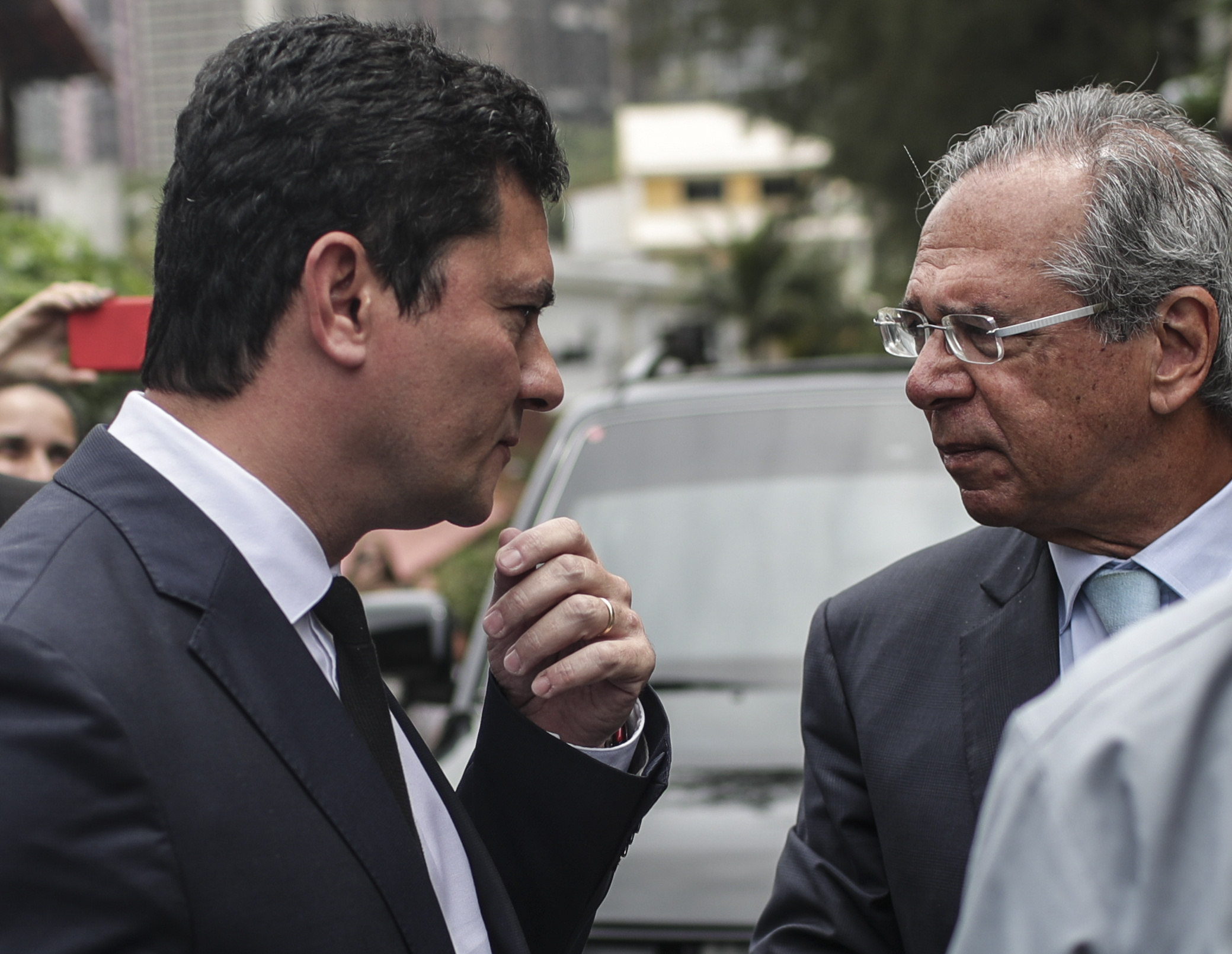 Moro y Guedes serán los "superministros" de Bolsonaro. Foto: EFE