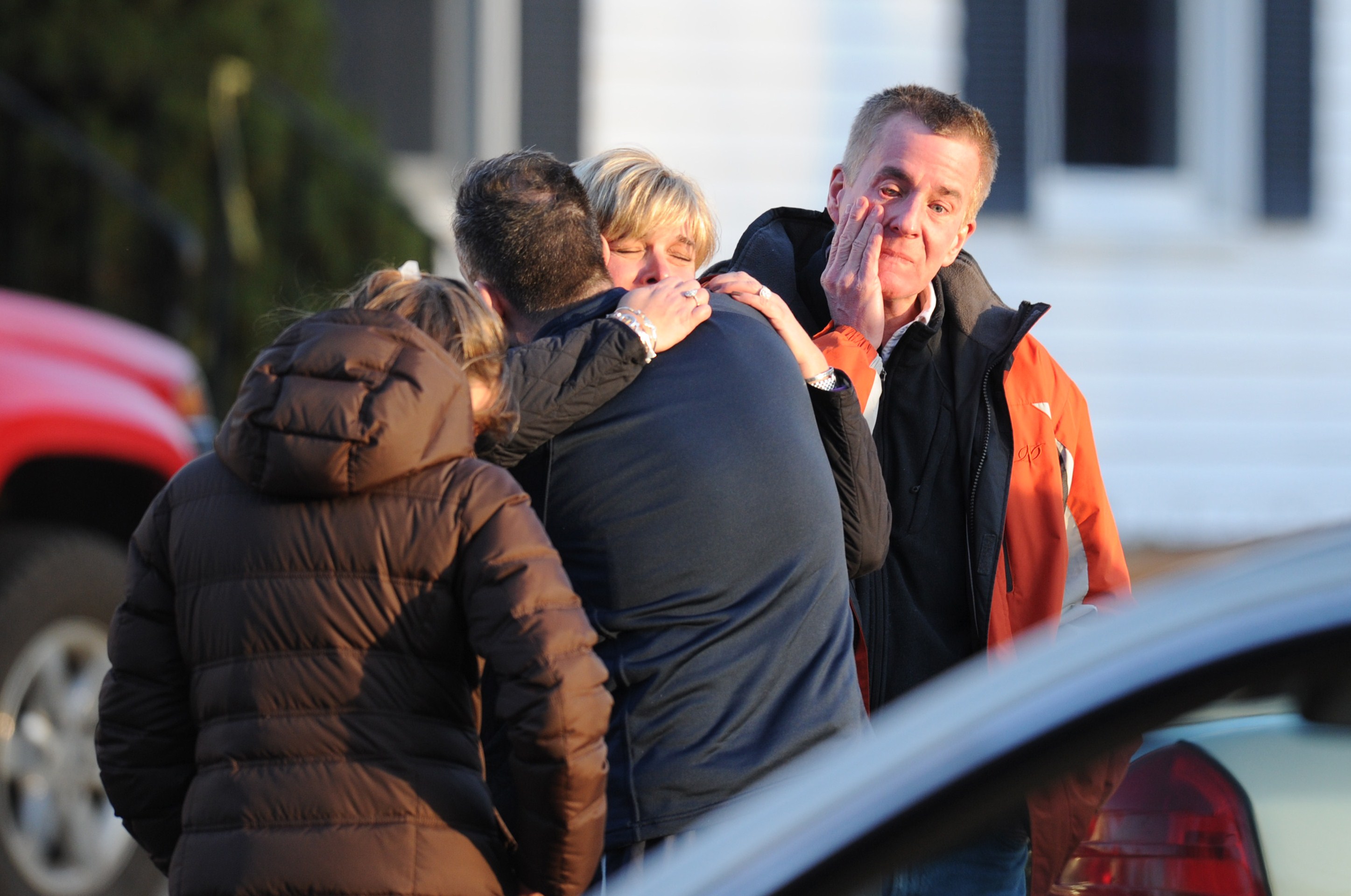 Tiroteo en Sandy Hook. Foto: AFP