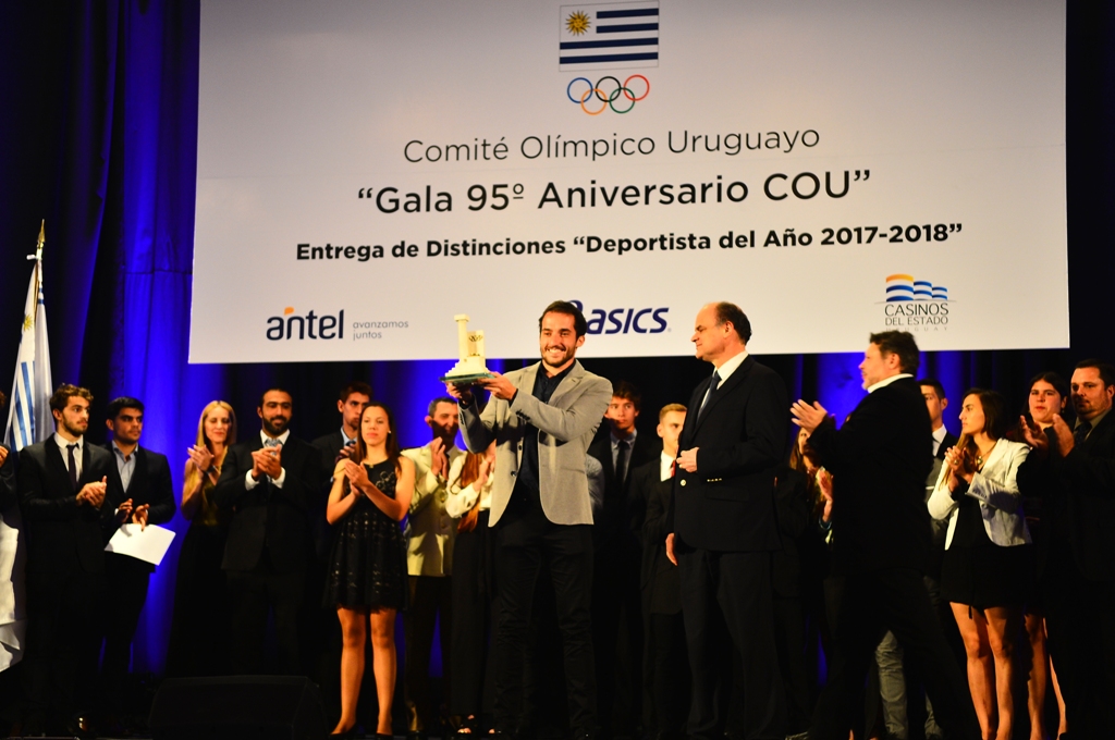 Ceremonia Deportista del Año del Comité Olímpico Uruguayo. Foto: Gerardo Pérez.