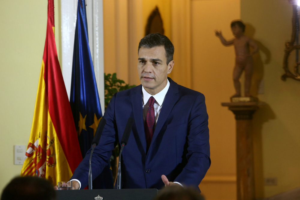 Pedro Sánchez. Foto: Reuters