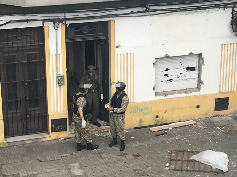 Un hombre se atrincheró en Goes. Foto: Pablo Melgar