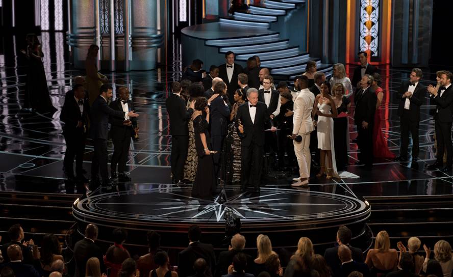 Las imágenes del papelón de los Oscar. Foto: Efe.