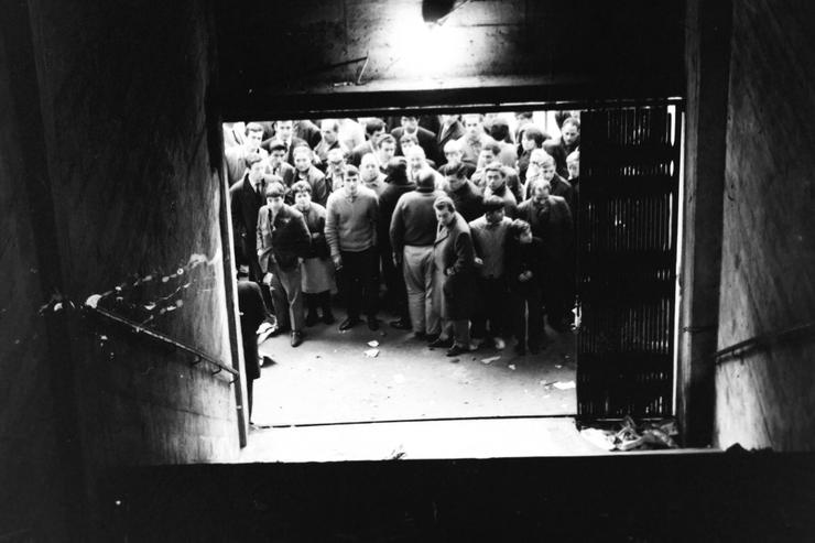 La tragedia de la puerta 12. Foto: archivo La Nación/GDA.