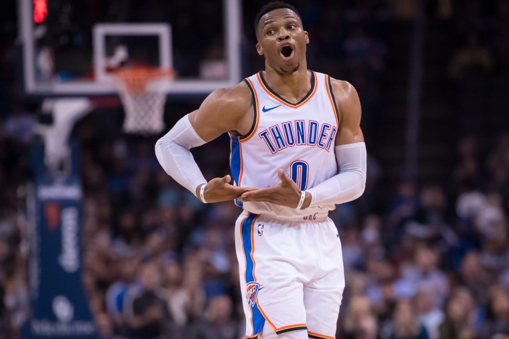 Russell Westbrook logró un registro histórico