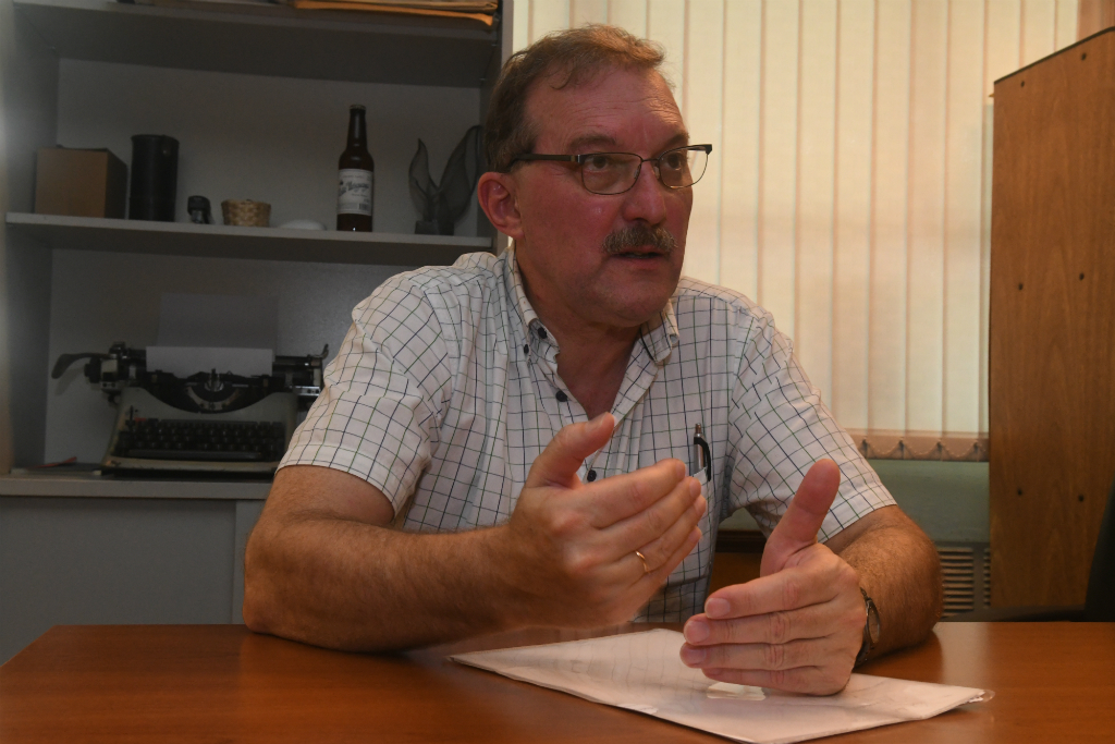 Mario Bidegain, meteorólogo. Foto: Francisco Flores